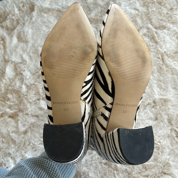 Marc Fisher zebra printed booties, size 5 🦓 - Picture 8 of 10